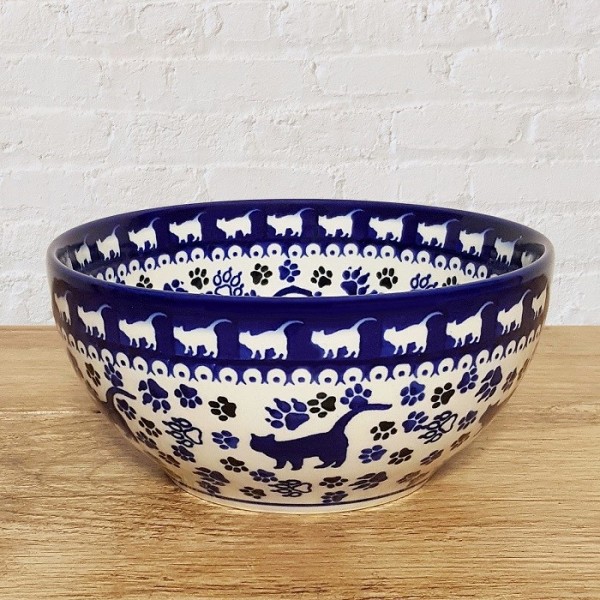 ポーリッシュポタリー DALIA のボウル16cm DM16-U240