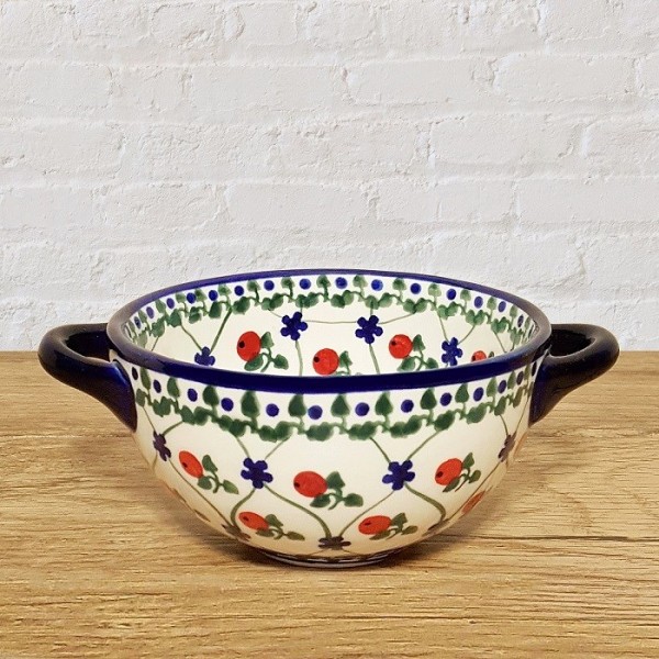 ポーリッシュポタリー MILLENA スープボウル12.5cm M322-063R