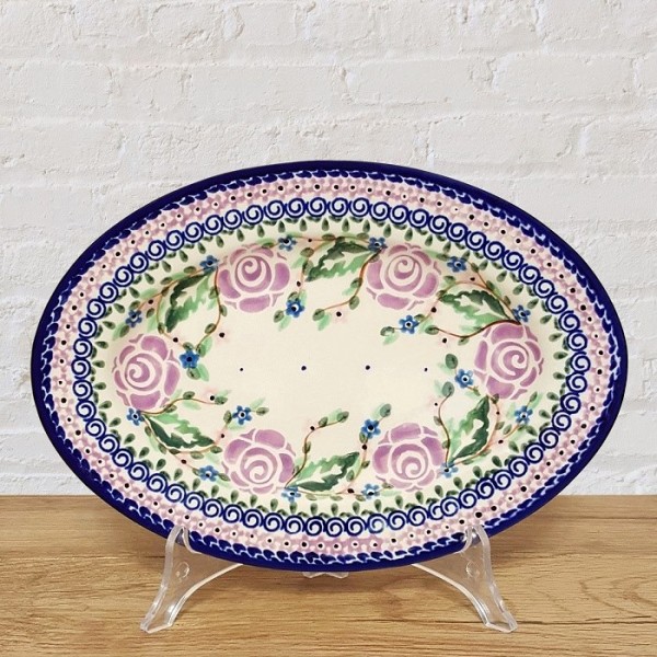 ポーリッシュポタリー MILLENA オーバルトレイ24cm M1221-U27V