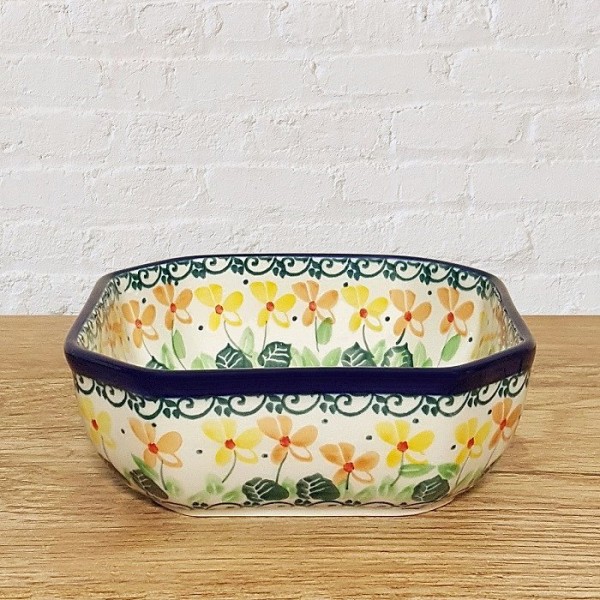 ポーリッシュポタリー CERAMIKA ARTYSTYCZNA スクエア ボウル12cm CA219-2122X