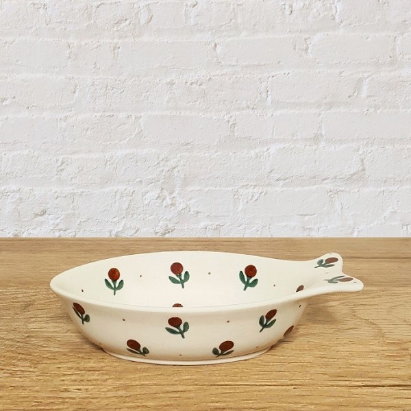 ポーリッシュポタリー CERAMIKA ARTYSTYCZNA お魚型ボウル小 CAC26-1664X