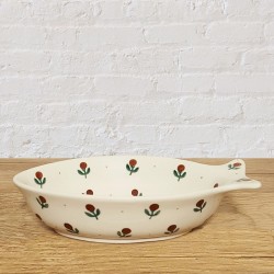 ポーリッシュポタリー CERAMIKA ARTYSTYCZNA お魚型ボウル CAE24-1664X