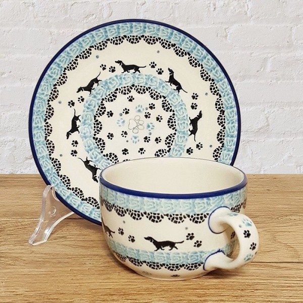 ポーリッシュポタリー CERAMIKA ARTYSTYCZNA カップ＆ソーサー 220ml_CA768-2152X