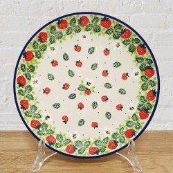 ポーリッシュポタリー CERAMIKA ARTYSTYCZNA 平皿20cm_CA86-2709X