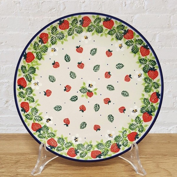 ポーリッシュポタリー CERAMIKA ARTYSTYCZNA 平皿20cm_CA86-2709X