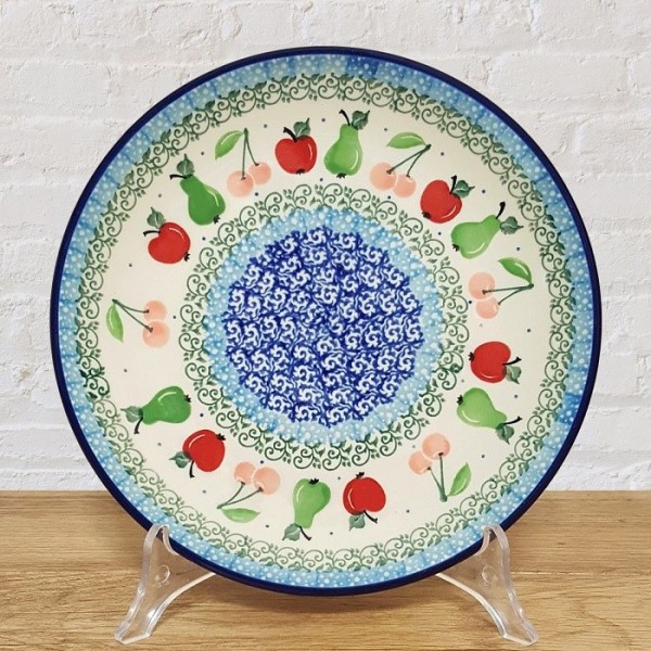 ポーリッシュポタリー CERAMIKA ARTYSTYCZNA 平皿20cm_CA86-2724X