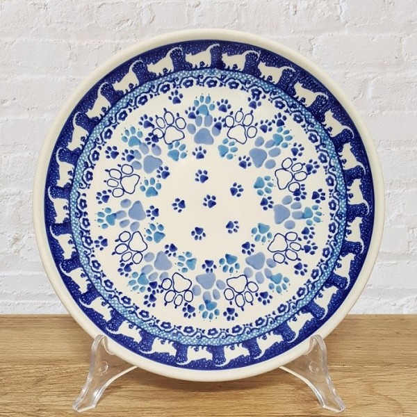 ポーリッシュポタリー CERAMIKA ARTYSTYCZNA 平皿φ20cm_CA86-2772X