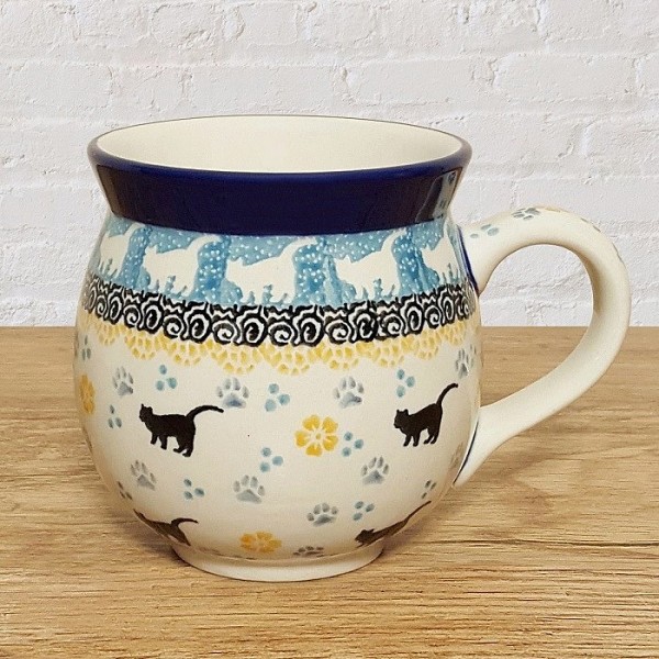 ポーリッシュポタリー CERAMIKA ARTYSTYCZNA ﾎﾟｰﾗﾝﾄﾞﾏｸﾞｶｯﾌﾟ350ml_CA70-2153X