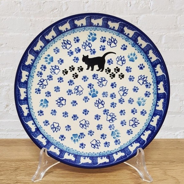 ポーリッシュポタリー CERAMIKA ARTYSTYCZNA 平皿φ20cm_CA86-1771X