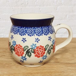 ポーリッシュポタリー CERAMIKA ARTYSTYCZNA ﾎﾟｰﾗﾝﾄﾞﾏｸﾞｶｯﾌﾟ350ml_CA70-1641X