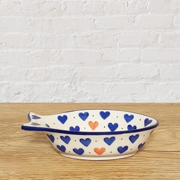 ポーリッシュポタリー CERAMIKA ARTYSTYCZNA お魚型ボウル小 CAC26-570X