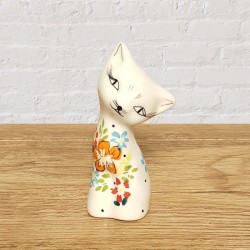 ポーリッシュポタリー IRENA 猫の置物小9cm｜KOT9-U33