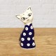 ポーリッシュポタリー IRENA 猫の置物10cm_KOT10-041