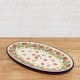 ポーリッシュポタリー CERAMIKA ARTYSTYCZNA オーバルプレート22cm_CA301-2709X