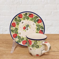 ポーリッシュポタリー CERAMIKA ARTYSTYCZNA カップ ＆ ソーサー60ml_CAB10-2709X