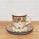 ポーリッシュポタリー CERAMIKA ARTYSTYCZNA カップ ＆ ソーサー60ml_CAB10-2709X