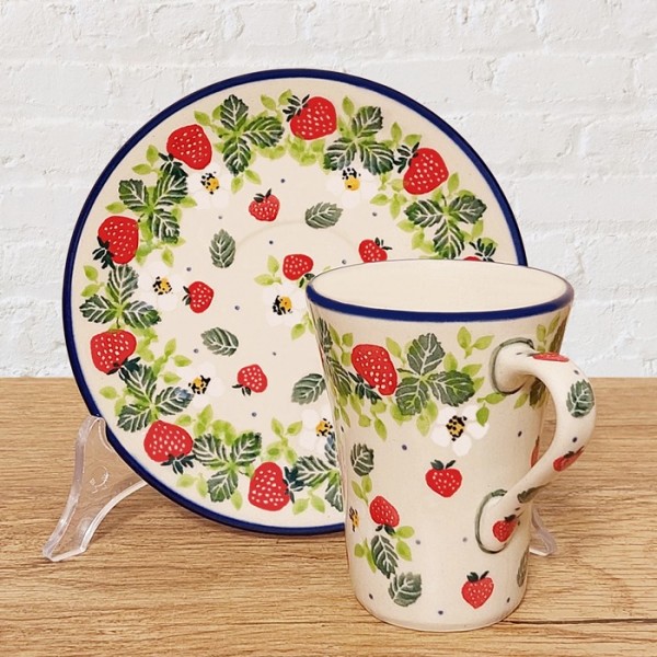 ポーリッシュポタリー CERAMIKA ARTYSTYCZNA カップ ＆ ソーサー120ml_CAF70-2709X