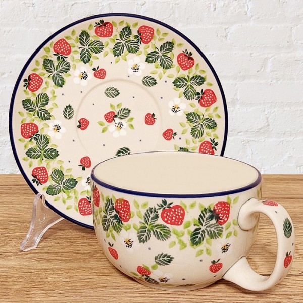 ポーリッシュポタリー CERAMIKA ARTYSTYCZNA カップ ＆ ソーサー350ml_CA769-2709X