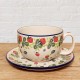 ポーリッシュポタリー CERAMIKA ARTYSTYCZNA カップ ＆ ソーサー350ml_CA769-2709X