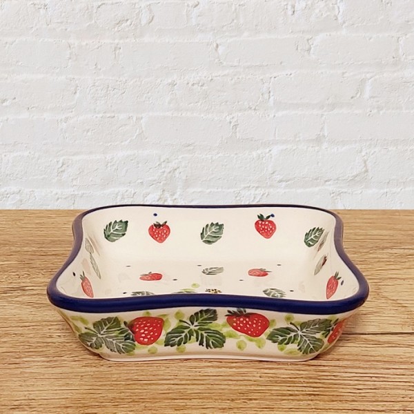 ポーリッシュポタリー CERAMIKA ARTYSTYCZNA スクエア ボウル11.5cm_CA630-2709X