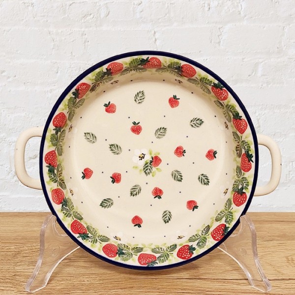 ポーリッシュポタリー CERAMIKA ARTYSTYCZNA ラウンドキャセロール17cm_CA40-2709X