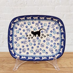 ポーリッシュポタリー CERAMIKA ARTYSTYCZNA スクエアディッシュ18cm_CA160-1771X