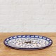 ポーリッシュポタリー CERAMIKA ARTYSTYCZNA オーバルプレート22cm_CA301-1771X