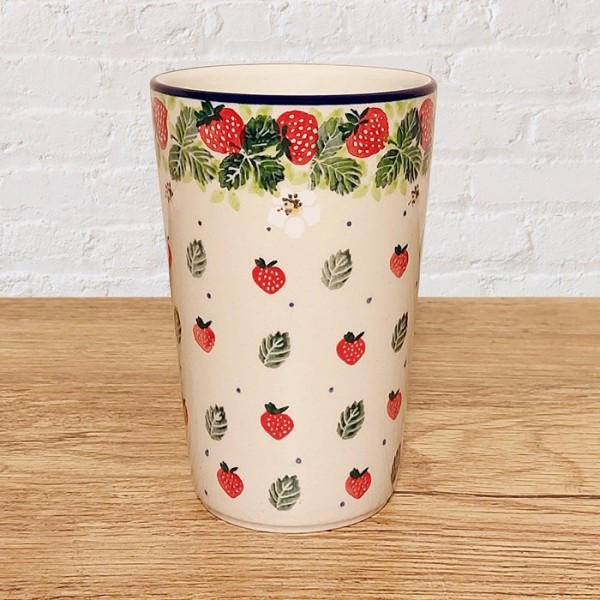 ポーリッシュポタリー CERAMIKA ARTYSTYCZNA 縦長マグカップ330ml_CAD49-2709X