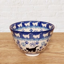 ポーリッシュポタリー CERAMIKA ARTYSTYCZNA お茶碗11cm_CAC12-1771X