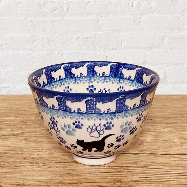 ポーリッシュポタリー CERAMIKA ARTYSTYCZNA お茶碗11cm_CAC12-1771X