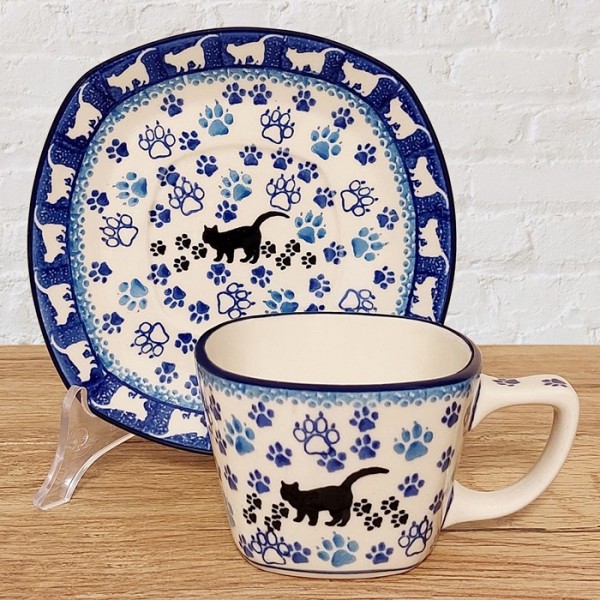 ポーリッシュポタリー CERAMIKA ARTYSTYCZNA カップ ＆ ソーサー200ml_CAF25-1771X