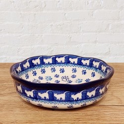 ポーリッシュポタリー CERAMIKA ARTYSTYCZNA フリルボウル15cm_CAA60-1771X