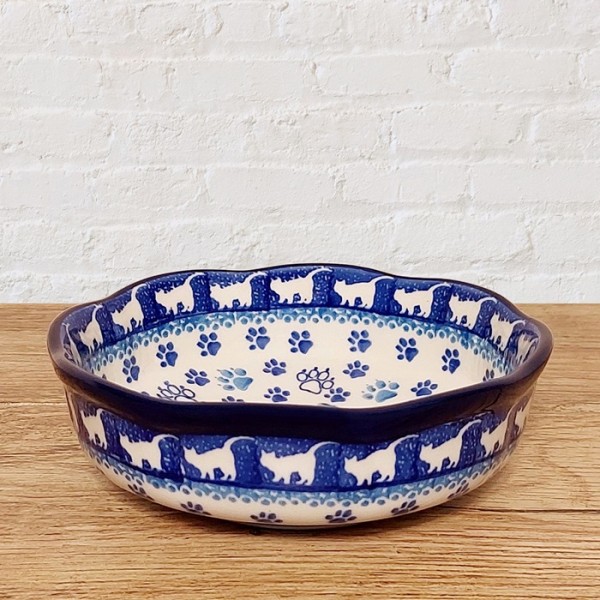 ポーリッシュポタリー CERAMIKA ARTYSTYCZNA フリルボウル15cm_CAA60-1771X