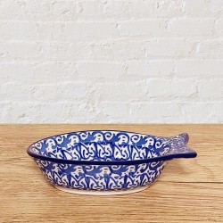 ポーリッシュポタリーARTYSTYCZNA お魚型ボウル小_CAC26-62X