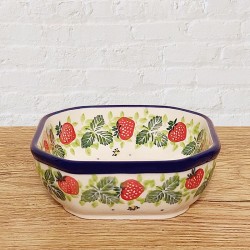 ポーリッシュポタリーCERAMIKA ARTYSTYCZNAスクエア ボウル11cm_CA516-2709X