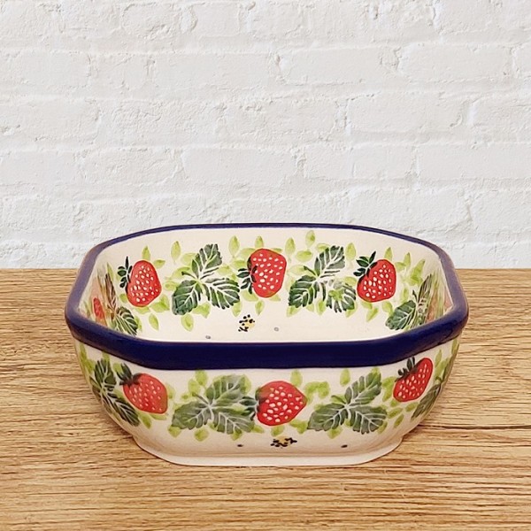 ポーリッシュポタリーCERAMIKA ARTYSTYCZNAスクエア ボウル11cm_CA516-2709X