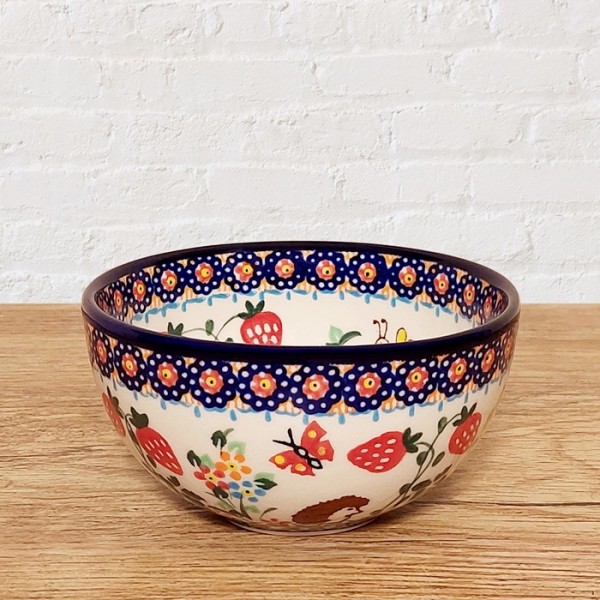 ポーリッシュポタリー MILLENA ボウル12.5cm_M313-U82