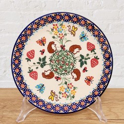 ポーリッシュポタリー MILLENA 平皿17.5cm_M418-U82