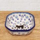 ポーリッシュポタリーCERAMIKA ARTYSTYCZNAスクエア ボウル11cm_CA516-1771X