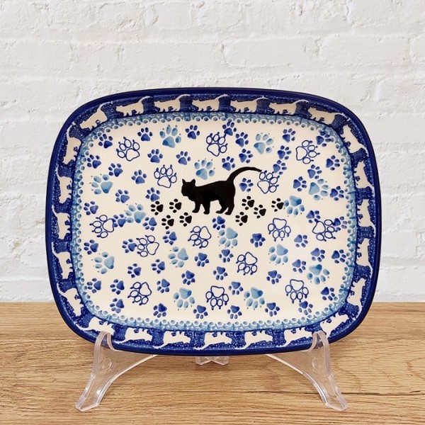 ポーリッシュポタリー CERAMIKA ARTYSTYCZNA スクエアディッシュ18cm_CA160-1771X