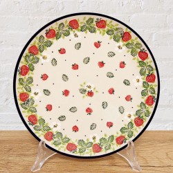 ポーリッシュポタリーCERAMIKA ARTYSTYCZNA_平皿20cm_CA086-2709X