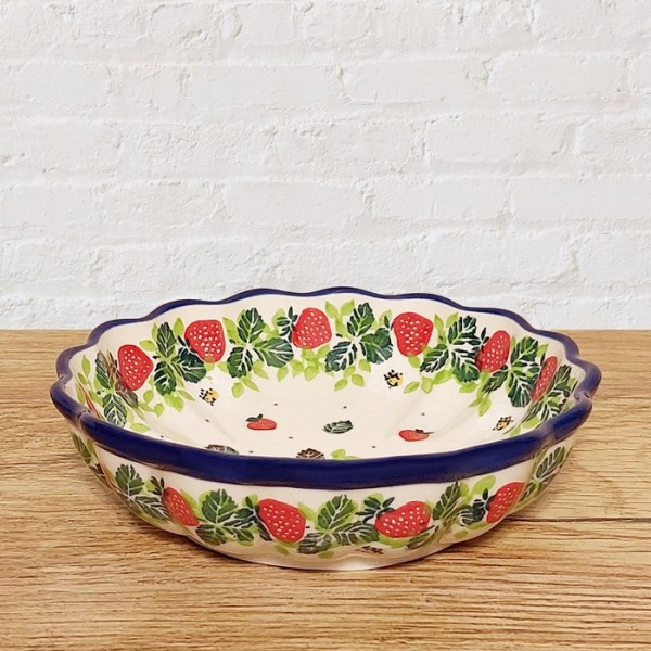 ポーリッシュポタリーCERAMIKA ARTYSTYCZNA_フリルボウル15cm_CA972-2709X