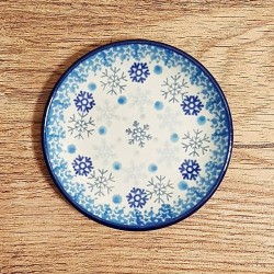 ポーリッシュポタリーCERAMIKA ARTYSTYCZNAプレート10cm_CA262-2820X