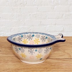 ポーリッシュポタリーCERAMIKA ARTYSTYCZNAおさかなボウル小250ml_CAE35-2828X