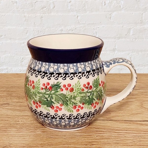 ポーリッシュポタリーCERAMIKA ARTYSTYCZNAﾎﾟｰﾗﾝﾄﾞﾏｸﾞｶｯﾌﾟ250ml_CA05-1734X