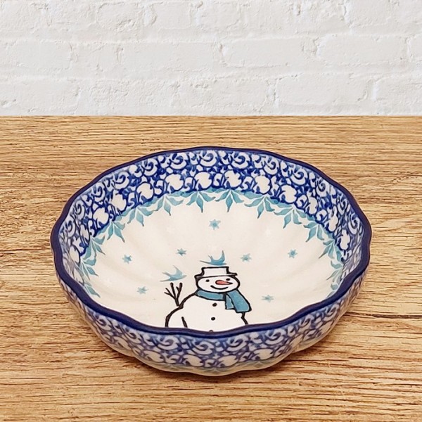 ポーリッシュポタリーCERAMIKA ARTYSTYCZNAボウル11.5cm_CA23-2798X