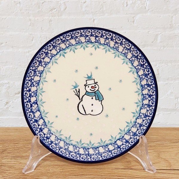 ポーリッシュポタリーCERAMIKA ARTYSTYCZNA平皿16cm_CA261-2798X