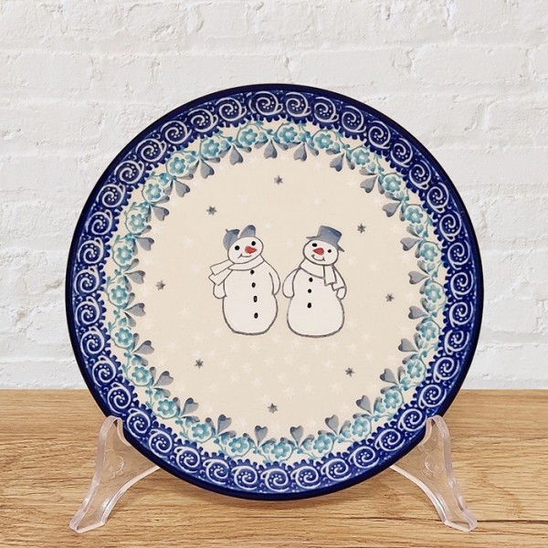 ポーリッシュポタリーCERAMIKA ARTYSTYCZNA平皿16cm_CA261-2881X