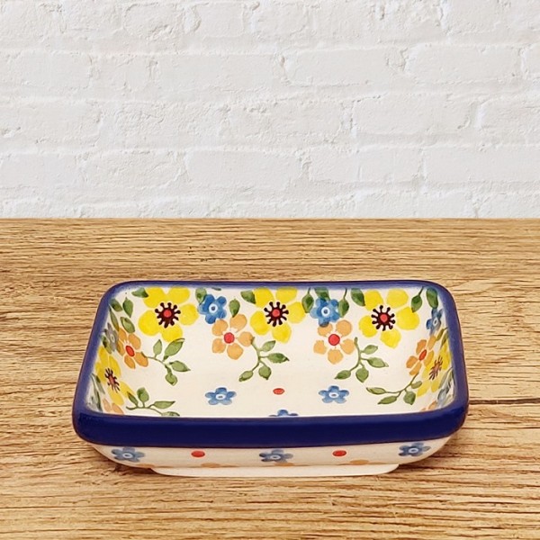 ポーリッシュポタリー CERAMIKA ARTYSTYCZNA スクエアミニボウル50ml_C20-2225X