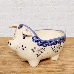 ポーリッシュポタリー WIZA ぶたの形のボウル_W965-148